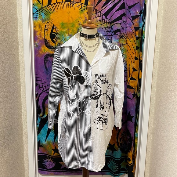 π Lovely Micky Mouse art button top - Picture 2 of 11